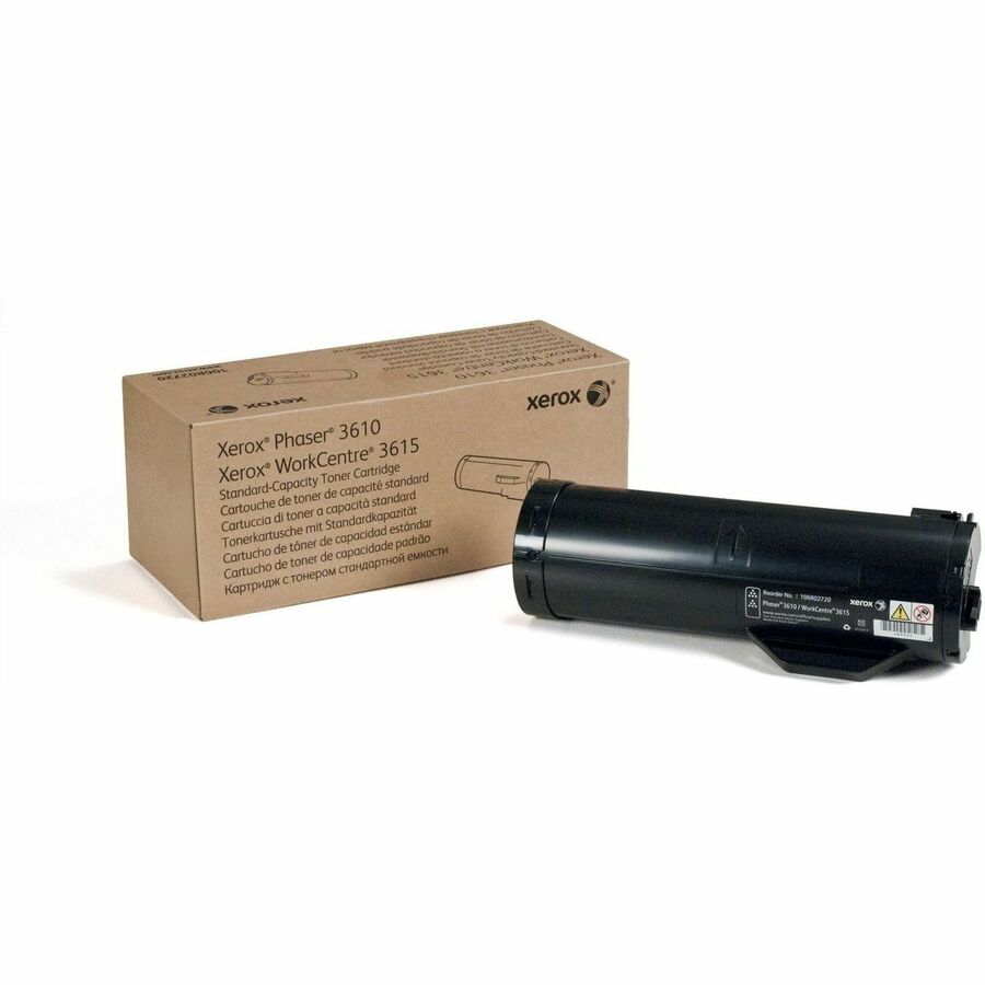 Xerox Original Standard Yield Laser Toner Cartridge - Black - 1 Each - 5900 Pages