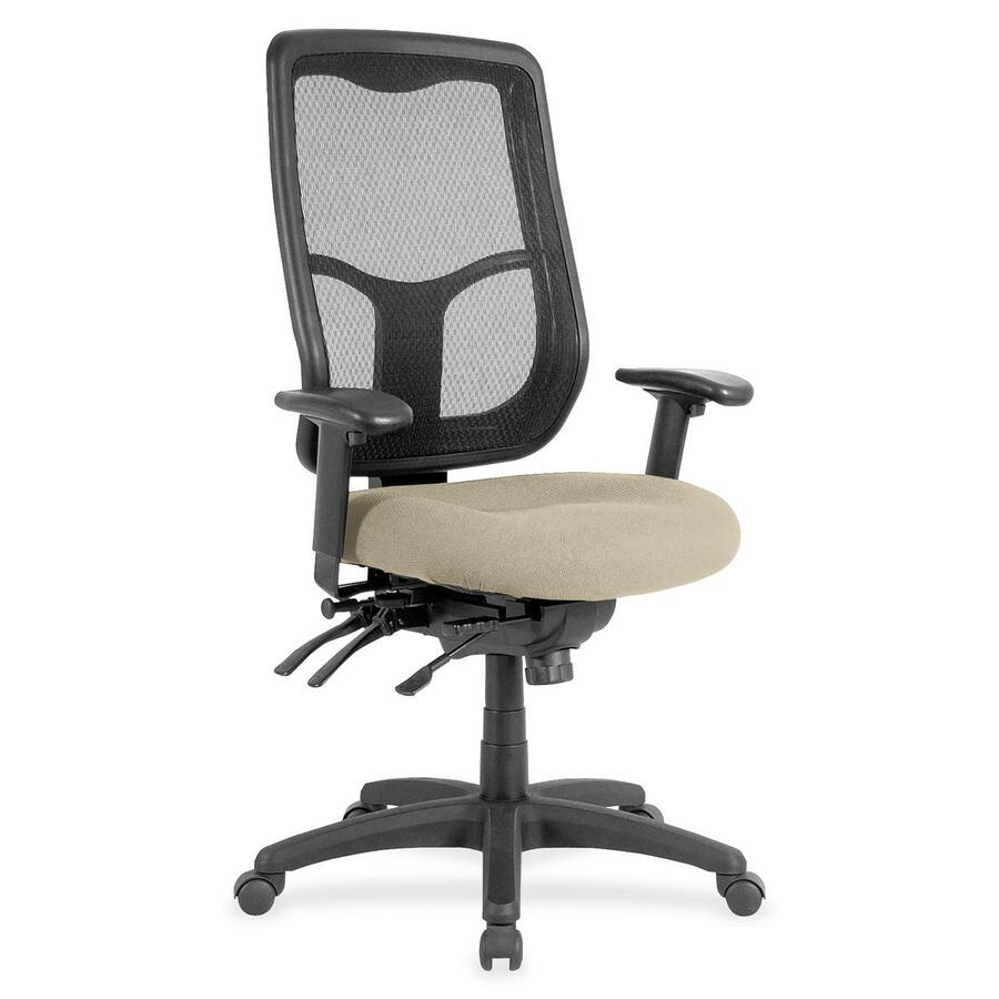 Eurotech Apollo MFHB9SL Executive Chair - Travertine Seat Color - Fabric Seat Material - 5-star Base - Shire Travertine - 1 Each