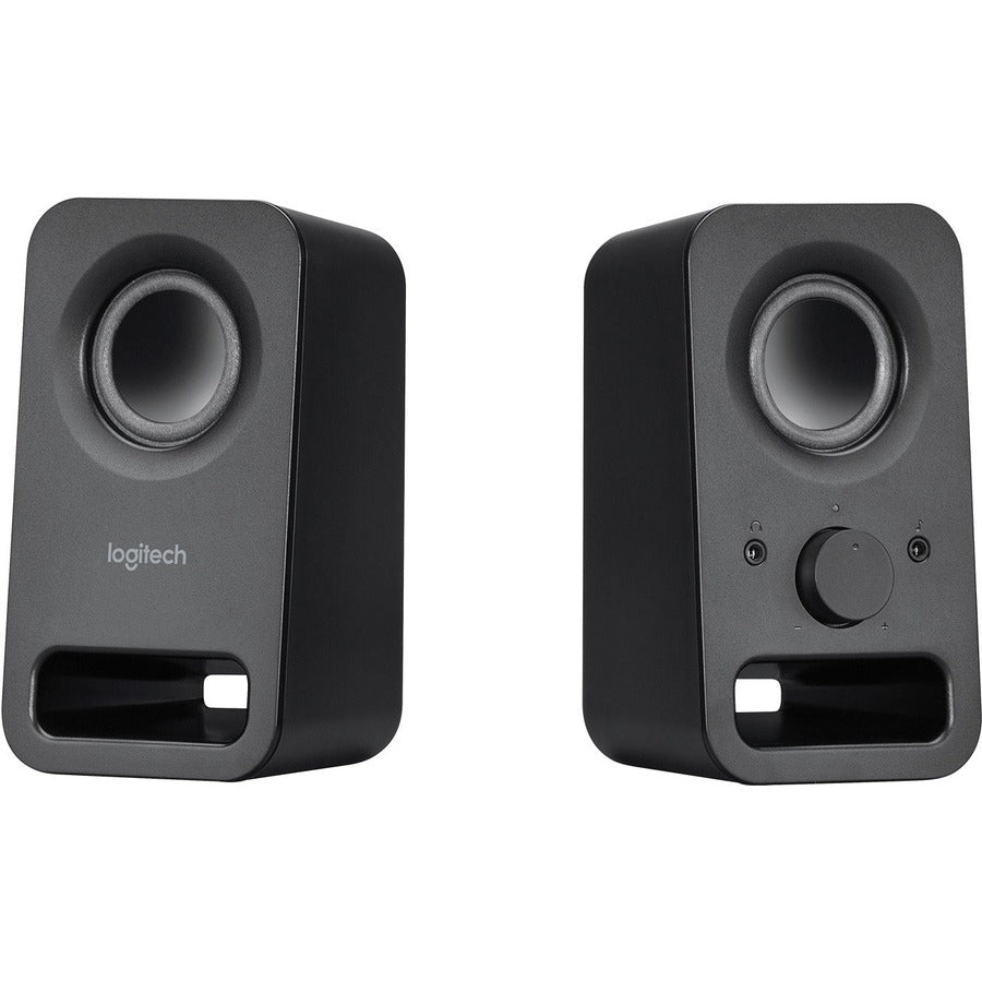 Logitech Z150 2.0 Speaker System - Midnight Black - Headphone - 1 Pair