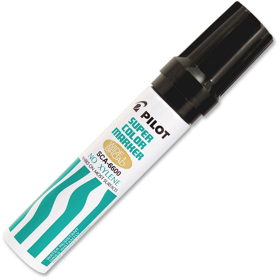 Pilot Super Color Jumbo Refillable Marker - Refillable - Black Ink - 1 Each