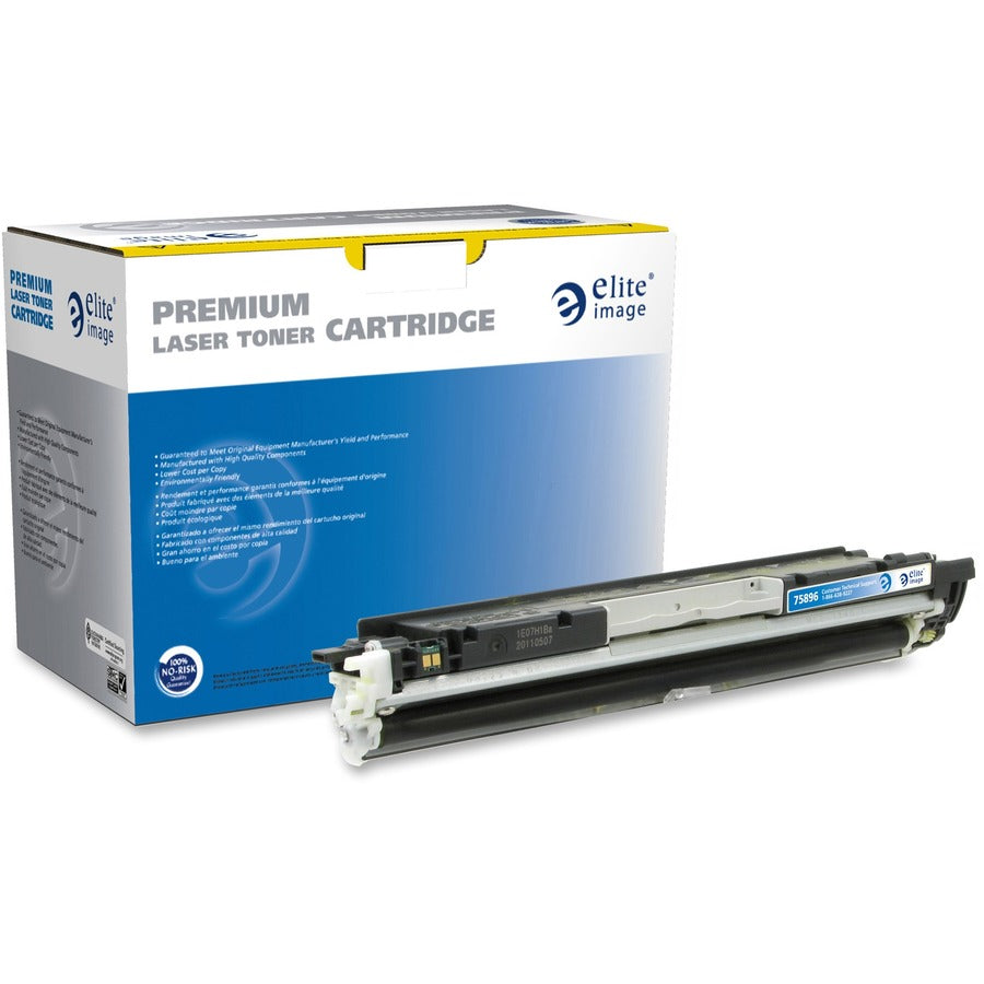 Elite Image Remanufactured Laser Toner Cartridge 126A (CE312A) - Yellow - 1 Each - 1000 Pages