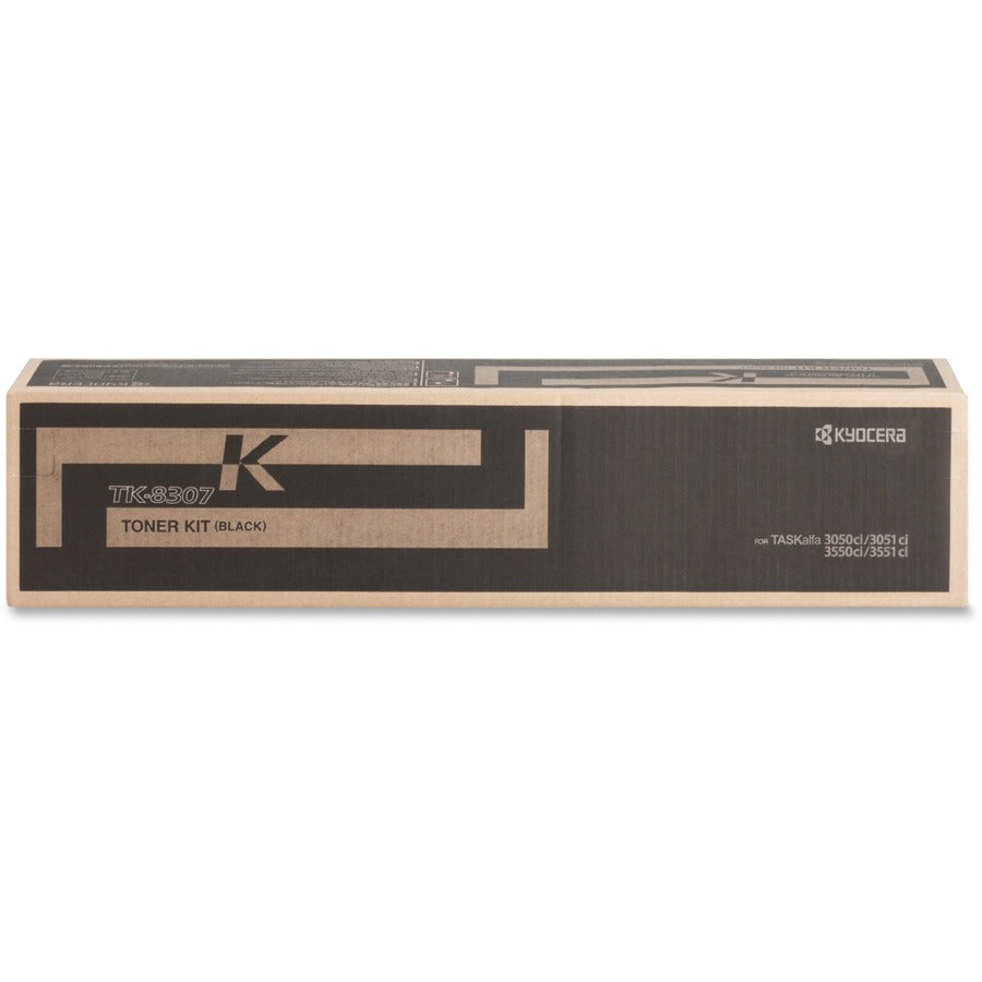Kyocera Original Laser Toner Cartridge - Black - 1 Each - 25000 Pages