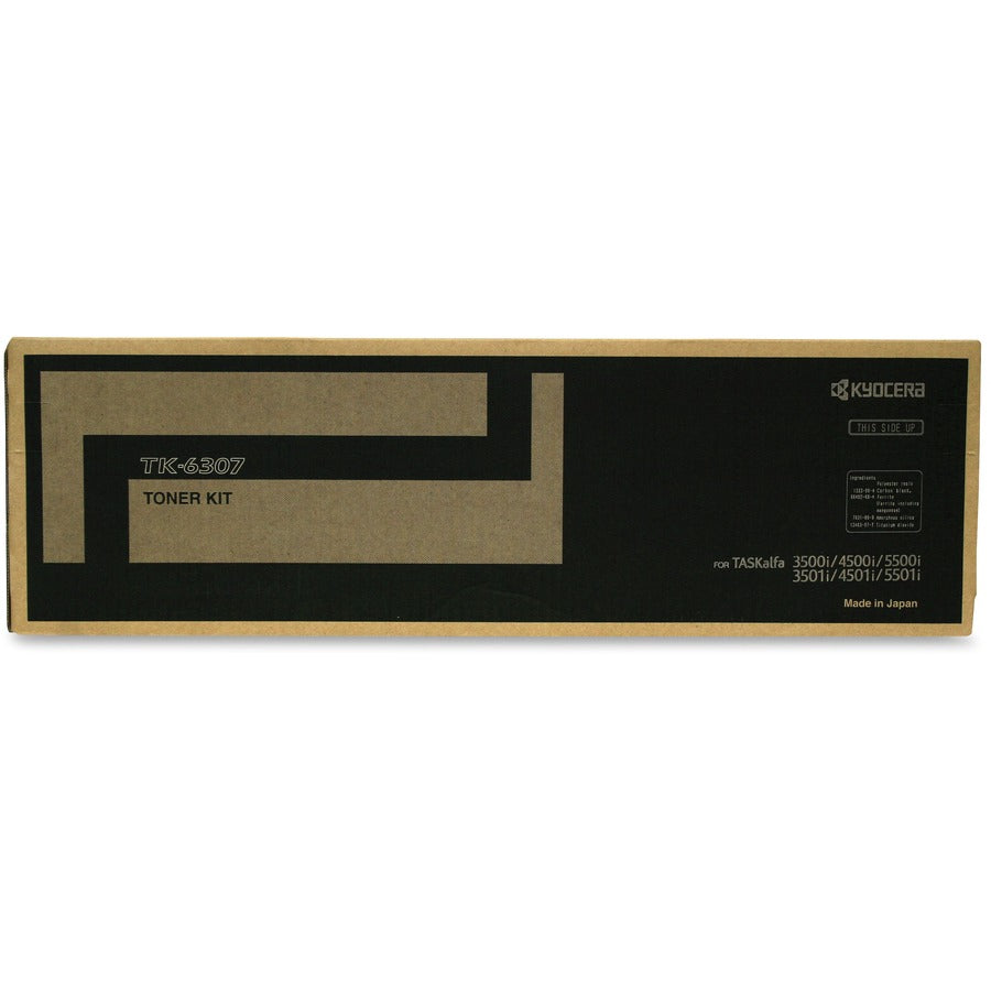 Kyocera Original Laser Toner Cartridge - Black - 1 Each - 35000 Pages