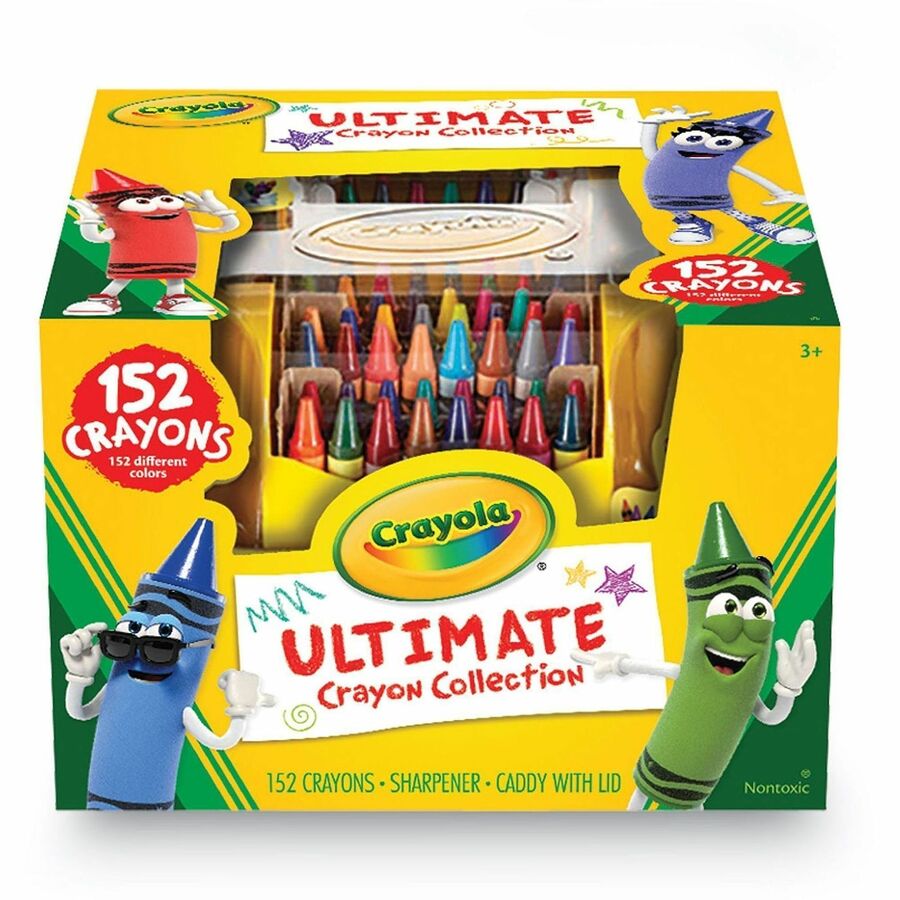 Crayola Ultimate 152 Crayon Collection - Assorted - 1 Each