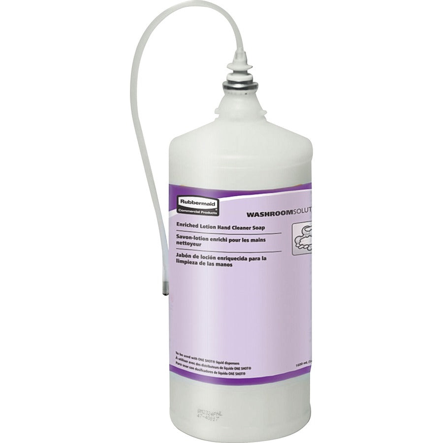 Rubbermaid Commercial Green Certified Lotion Soap Refill - Honeysuckle Scent - 1.69 quart - Hand - Dye-free - 4 / Carton