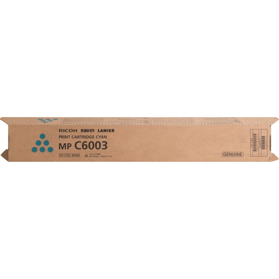 Ricoh Original Laser Toner Cartridge - Cyan - 1 Each - 22500 Pages