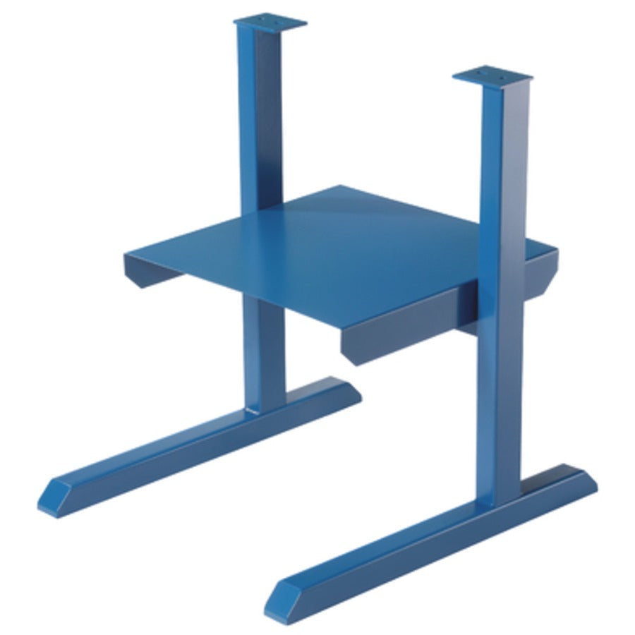 Dahle 718 Professional Stack Cutter Stand - 27" Height x 25.50" Width - Steel - Blue - Adjustable Feet
