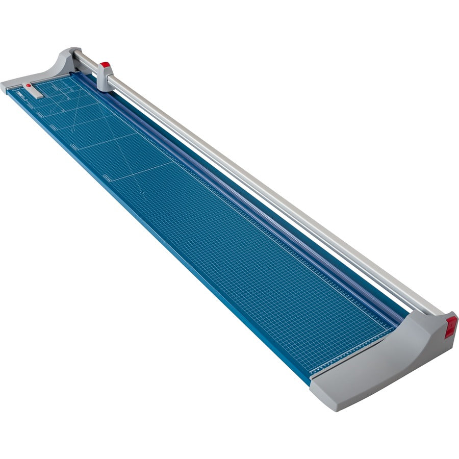 Dahle 472 Premium Rotary Trimmer - 12 Sheet Cutting Capacity - 72" Cutting Length - 4" Height x 15.1" Width x 79.5" Depth x 79.5" Length - Automatic Paper Clamp, Self-sharpening Blade, Sturdy, Durable, Adjustable Alignment Guide, Screened Guide, Non-sl...