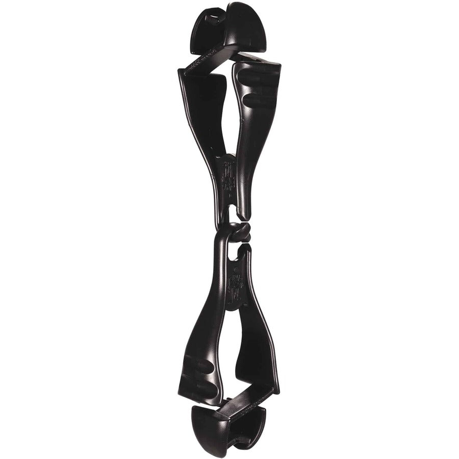 Ergodyne Squids 3400 Glove Clip Holder - No. 1 - 6.5" Length x 1" Width - for Gloves, Personal Protective Equipment (PPE), Towel, Warehouse, Food Processing Plant, Retail Worker, Home Project, Hiking, Hunting, Mitten, Key, ... - Durable, Temperature Re...