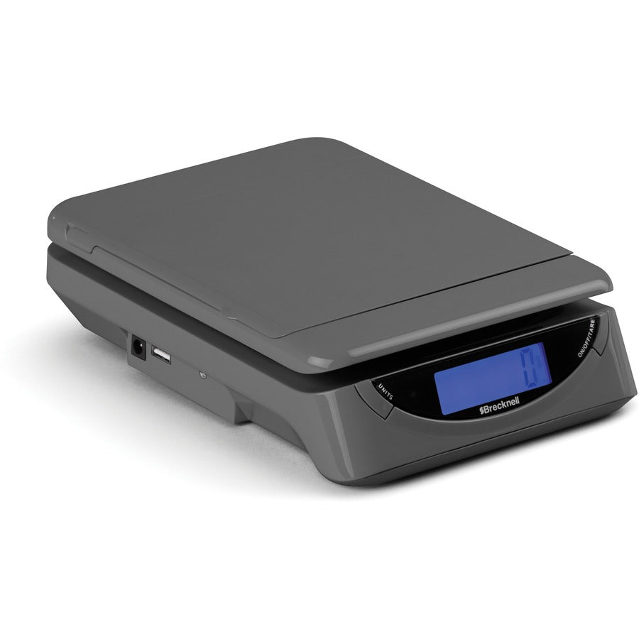 Brecknell PS25 Electronic Scale - 25 lb / 11.50 kg Maximum Weight Capacity - Gray - 1 Each