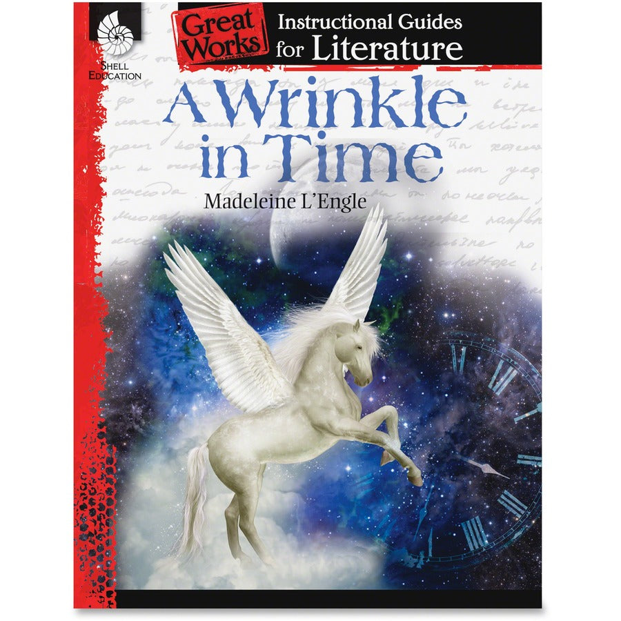 Shell Education Wrinkle In Time Great Works Instructional Guides Printed Book Printed Book by Madeleine L'Engle - 72 Pages - Shell Educational Publishing Publication - Book - Grade 4-8