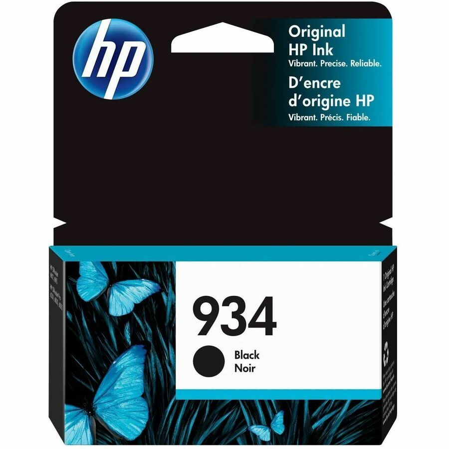HP 934 (C2P19AN) Original Inkjet Ink Cartridge - Black - 1 Each - 400 Pages