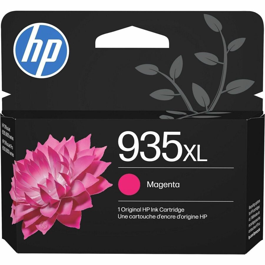 HP 935XL (C2P25AN) Original High Yield Inkjet Ink Cartridge - Magenta - 1 Each - 825 Pages