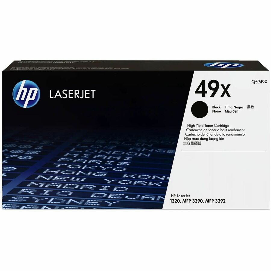 HP 49X (Q5949X) Original Laser Toner Cartridge - Single Pack - Black - 1 Each - 6000 Pages