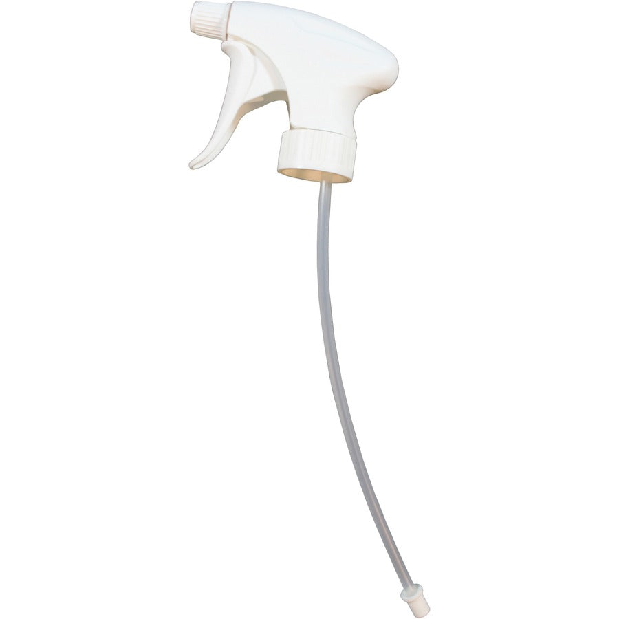Genuine Joe Contour Trigger Sprayer - White - 24 / Carton