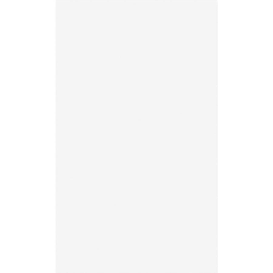 Ampad Recycled Glue Top Scratch Pad - 100 Sheets - Plain - Glued - Unruled Front Ruling - 15 lb Basis Weight - 4" x 6" Sheet Size - 5" Height x 6" Width x 5" Length - White Paper - Rigid, Chipboard Backing - Recycled - 12 / Dozen
