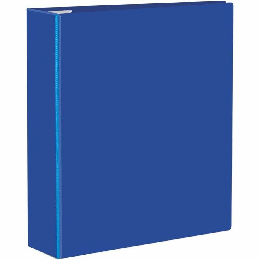 Avery Heavy Duty View Binder - 3" Binder Capacity - Letter - 8 1/2" x 11" Sheet Size - 670 Sheet Capacity - 3 1/2" Spine Width - 3 x 3" Ring - Fastener: Ring - Pocket: 4, Internal - Polypropylene - Pacific Blue - Adhesive, Cover, Divider, Durable, Gap...