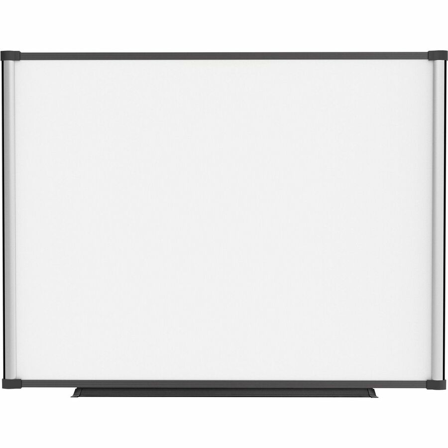 Lorell Magnetic Dry-erase Board - 48" (4 ft) Width x 36" (3 ft) Height - Aluminum Steel Frame - Rectangle - Magnetic - Marker Tray - 1 Each