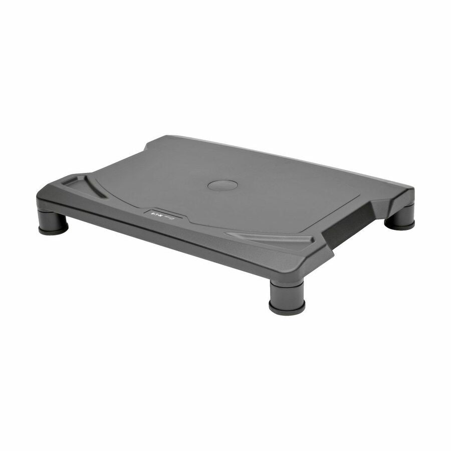 Tripp Lite series Universal Monitor Riser - 40 lb Load Capacity - 5.50" Height x 15.63" Width x 11.25" Depth - Desktop, Tabletop - Black