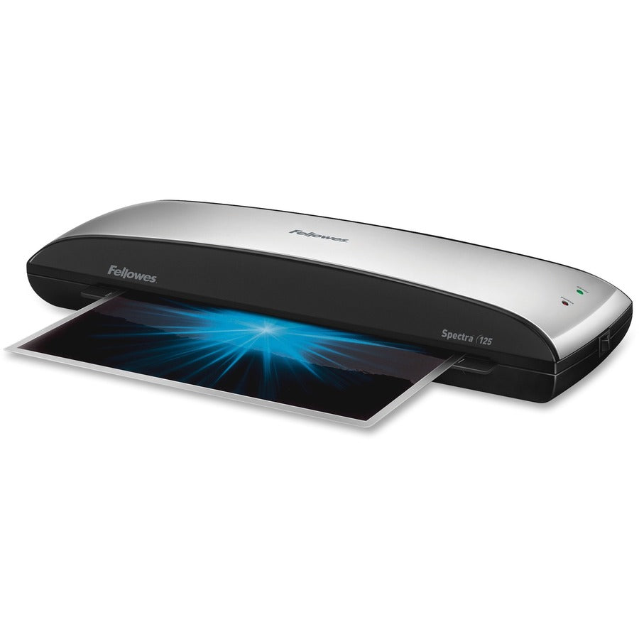 Fellowes Spectra 125 Laminator with Pouch Starter Kit - Pouch - 12.50" Lamination Width - 5 mil Lamination Thickness - 3.1" Height x 18.5" Width x 6.4" Depth