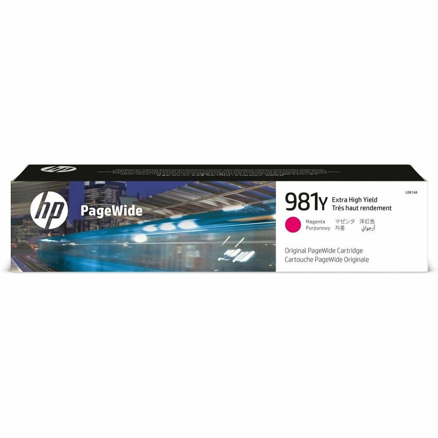 HP 981Y (L0R14A) Original Extra High Yield Page Wide Ink Cartridge - Magenta - 1 Each - 16000 Pages