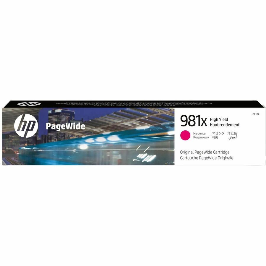 HP 981X (L0R10A) Original High Yield Inkjet Ink Cartridge - Single Pack - Magenta - 1 Each - 10000 Pages