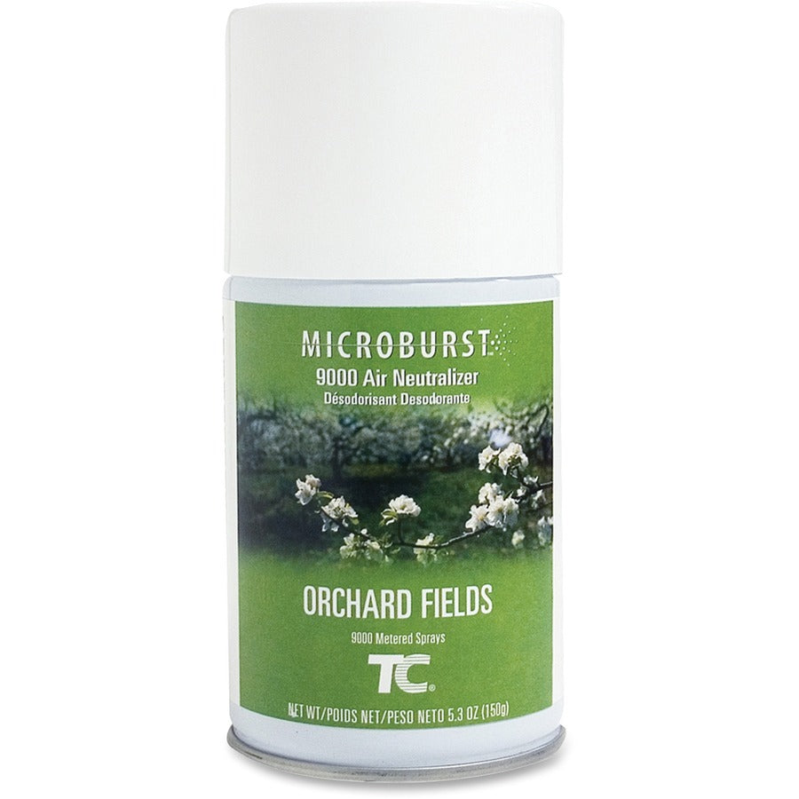 Rubbermaid Commercial Microburst 9000 Orchard Fields Air Spray - Spray - Orchard Fields - Long Lasting - 4 / Carton