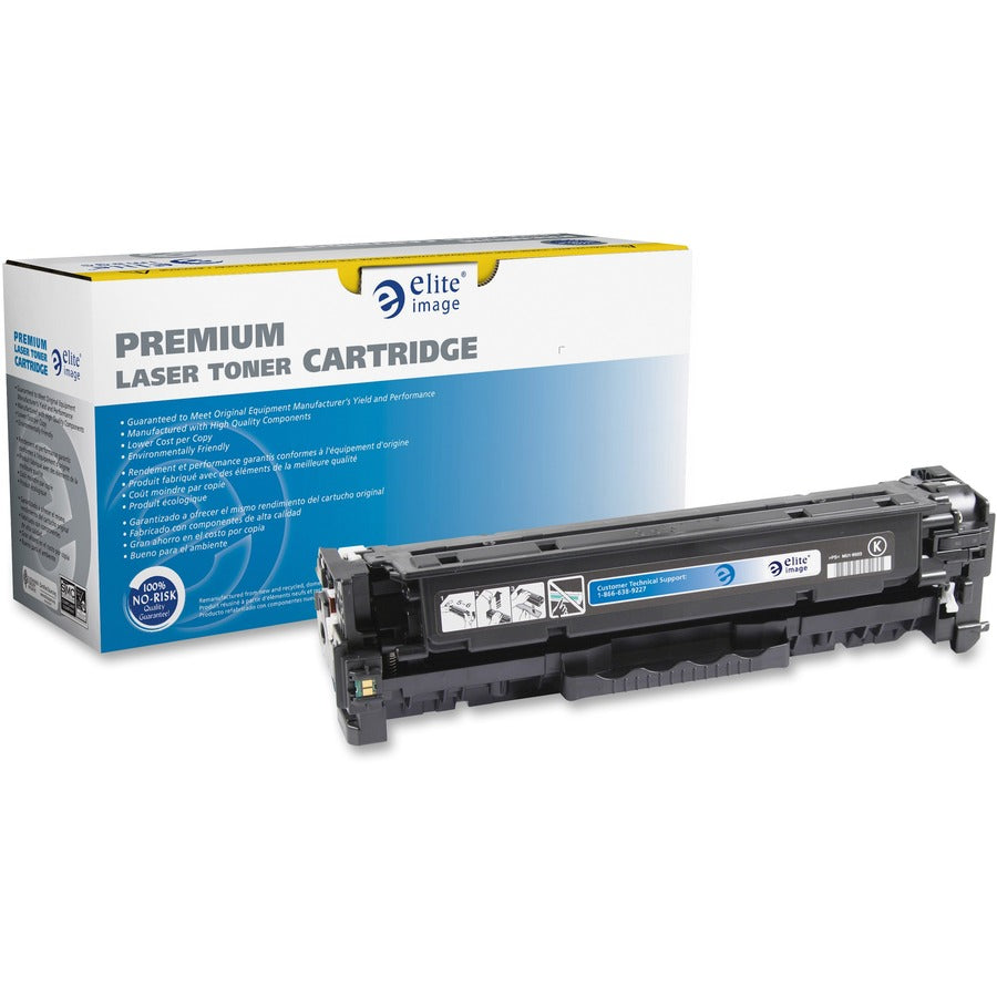 Elite Image Remanufactured Laser Toner Cartridge 312A - Black - 1 Each - 2400 Pages