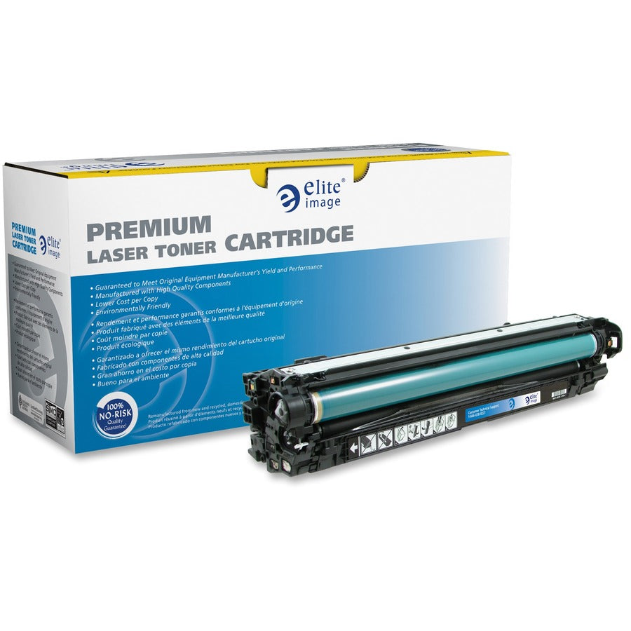 Elite Image Remanufactured Laser Toner Cartridge 651A - Black - 1 Each - 13500 Pages
