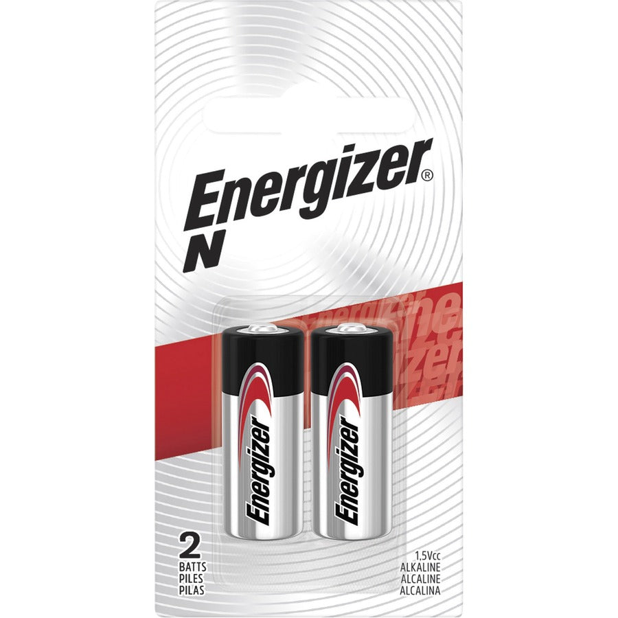 Energizer N Battery 2-Packs - For Multipurpose - N - 1000 mAh - 1.5 V DC - 2/Pack - 8 / Carton