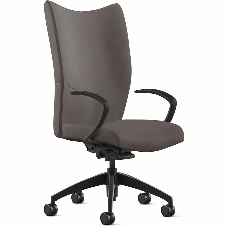 9 to 5 Seating High-Back Conference & Management - Green Seat Color - Fabric Seat Material - Green Back Color - Fabric Back Material - High Back - 5-star Base - 1 Each