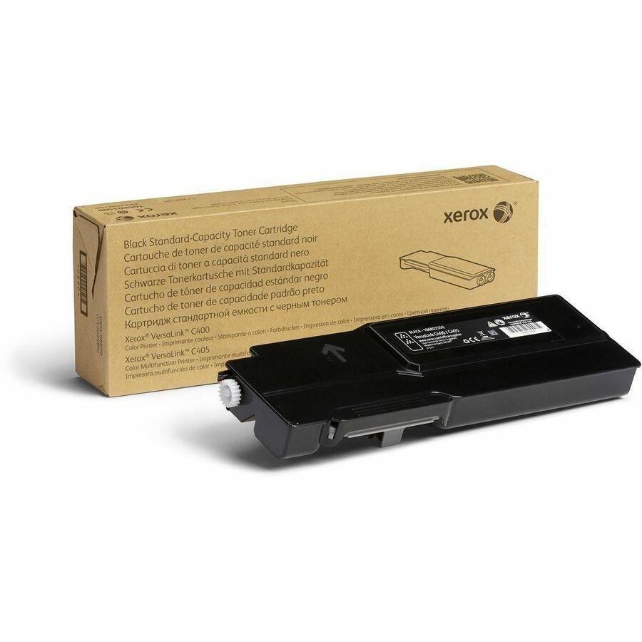 Xerox Original Standard Yield Laser Toner Cartridge - Black - 1 Each - 2500 Pages