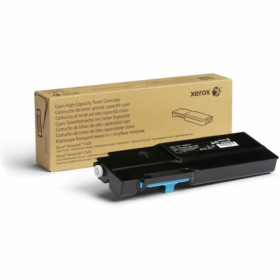 Xerox Original High Yield Laser Toner Cartridge - Cyan - 1 Each - 4800 Pages
