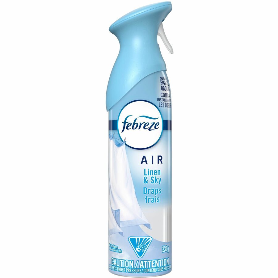 Febreze Odor-Fighting Air Freshener - Spray - Linen & Sky - Odor Neutralizer, VOC-free - 1 Each