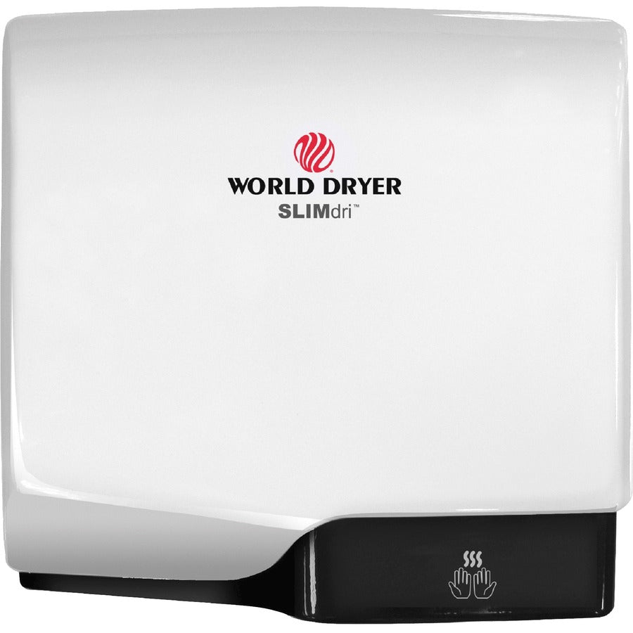 World Dryer SLIMdri Automatic Hand Dryer - Aluminum