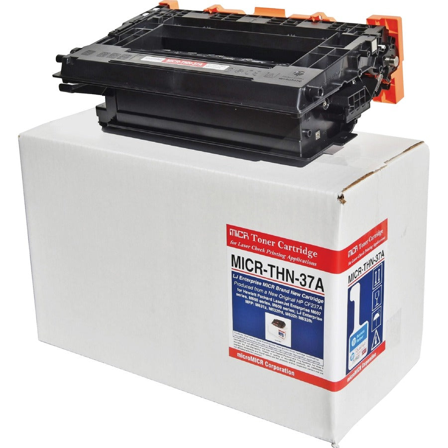 microMICR MICR Standard Yield Laser Toner Cartridge CF237A - Black - 1 Each - 11000 Pages