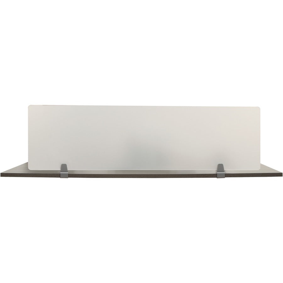 Lorell Relevance Series Modesty/Privacy Panel - 49.2" Width x 15.7" Height - Clear - 1 Each