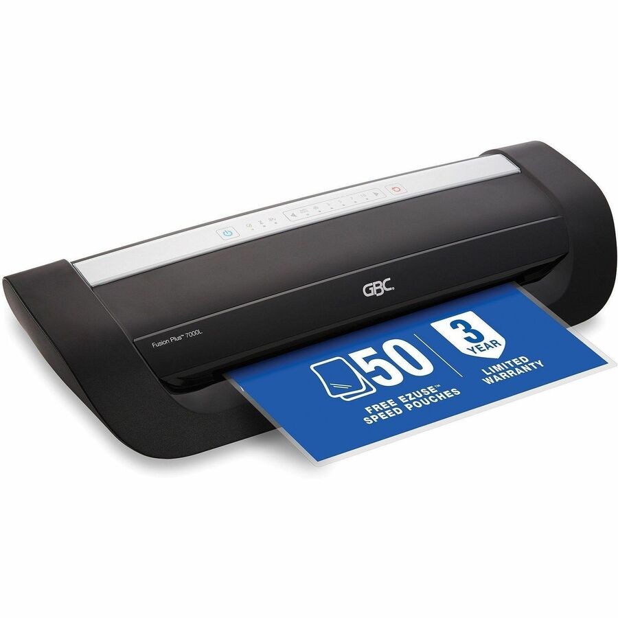 GBC Fusion 7000L 12" Laminator - Pouch - 10 mil Lamination Thickness - Auto Reverse - 5.9" Height x 9.4" Width