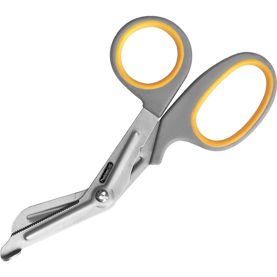 PhysiciansCare 7" Titanium Bandage Shears - 7" Blade Length - Titanium - Gray - 1 Each
