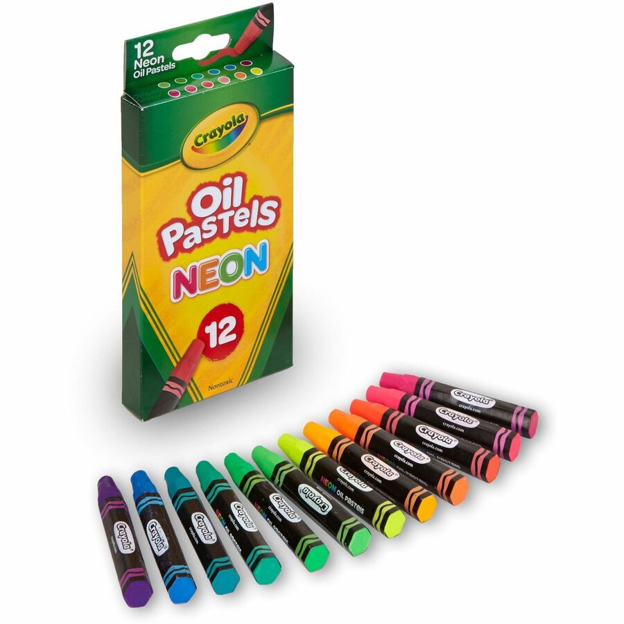 Crayola Oil Pastels - Neon - 1 Set