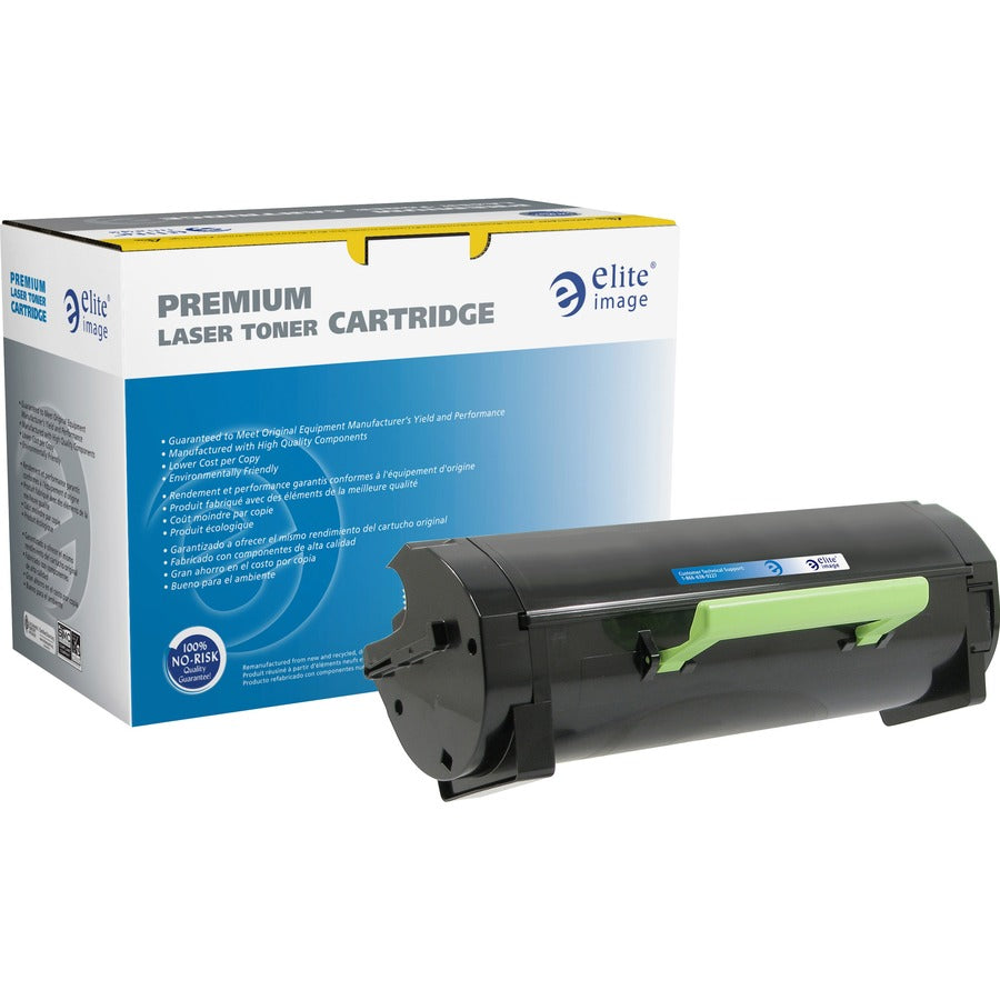 Elite Image Remanufactured High Yield Laser Toner Cartridge - Black - 1 Each - 8500 Pages