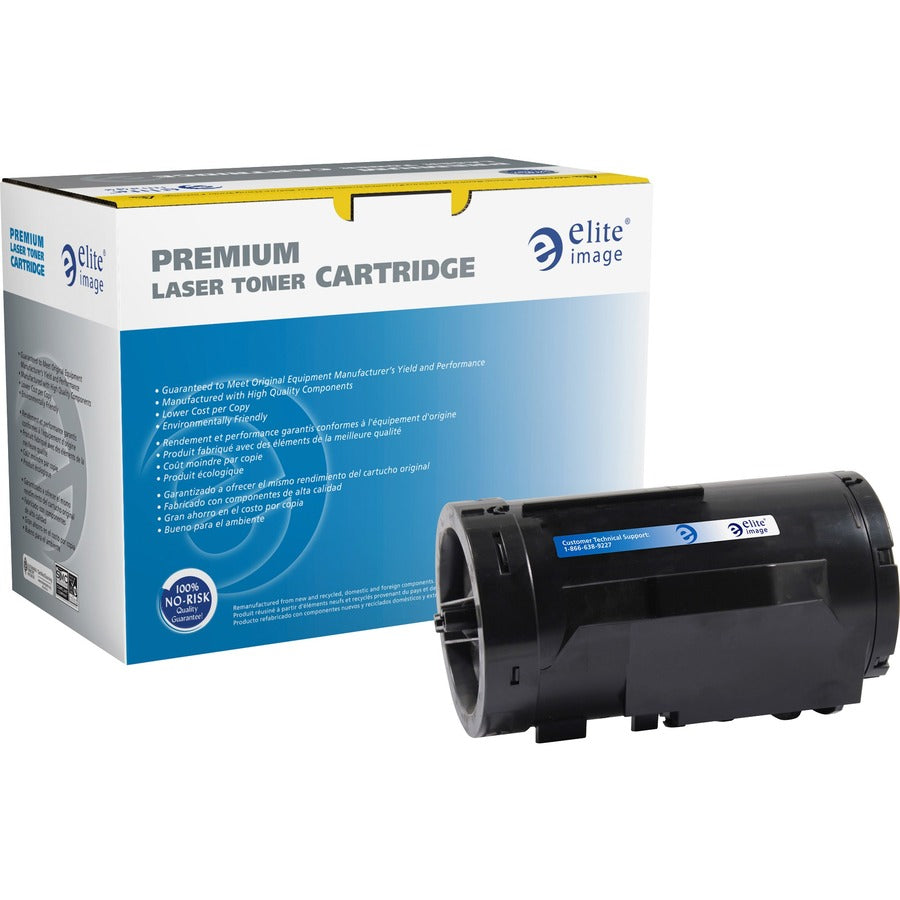 Elite Image Remanufactured High Yield Laser Toner Cartridge 47GMH - Black - 1 Each - 6000 Pages