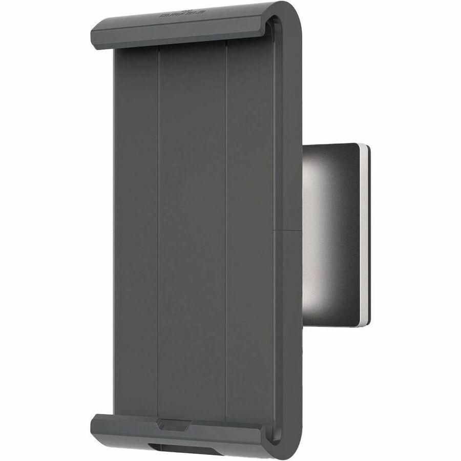 DURABLE Tablet Holder Wall Arm - 8.9" Height x 3.7" Width x 6.7" Depth - Steel, Acrylonitrile Butadiene Styrene (ABS), Aluminum - Silver - 180°, Swivel, Pivot, Adjustable Clamp, Locking Mechanism, 360°, Rotation, Flexible Arm, Tilt, Cable Managem...