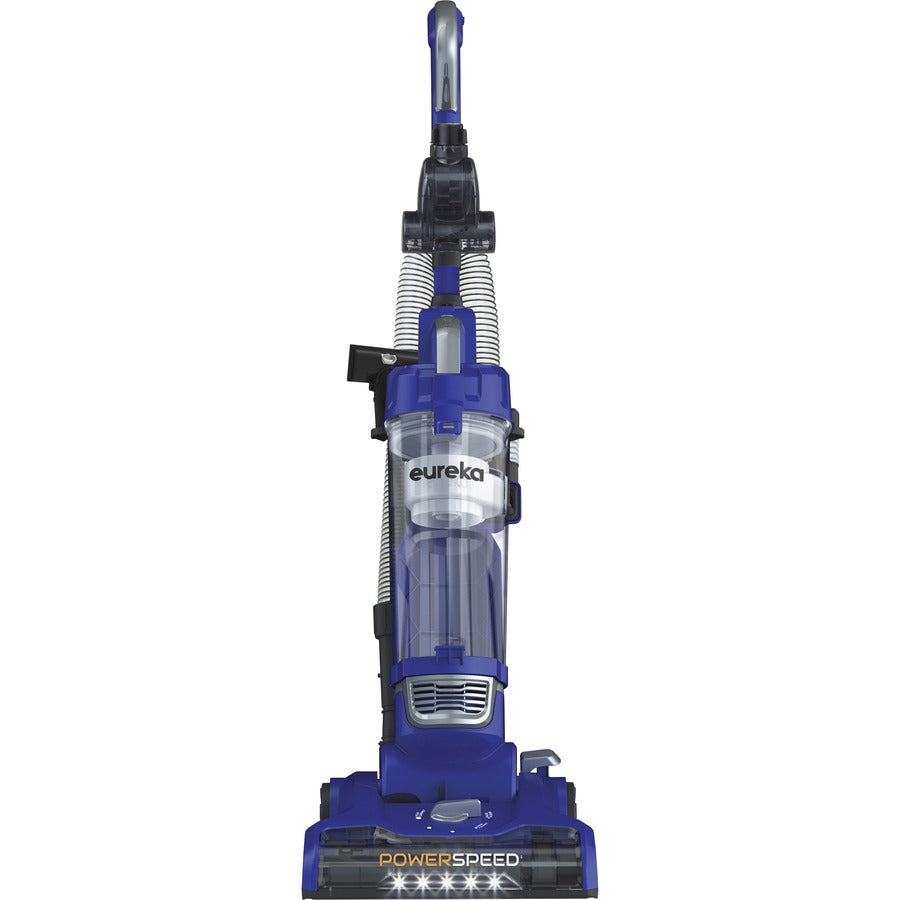 Eureka PowerSpeed NEU188 Upright Vacuum Cleaner - 1.06 gal - Bagless - Turbo Brush, Wand, Upholstery Tool, Flexi Crevice Tool - 12.60" Cleaning Width - Carpet, Bare Floor, Tile Floor, Wooden Floor, Hard Floor - 18 ft Cable Length - 5 ft Hose Length - H...