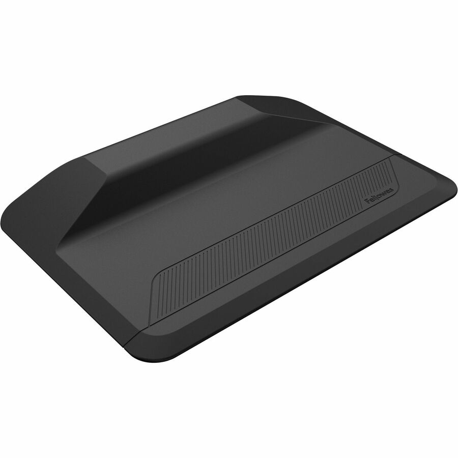 Fellowes ActiveFusion Anti-Fatigue Mat - Floor, Workstation - 35.75" Width x 23.500" Depth x 3.500" Thickness - Rectangular - Black - 1 Each