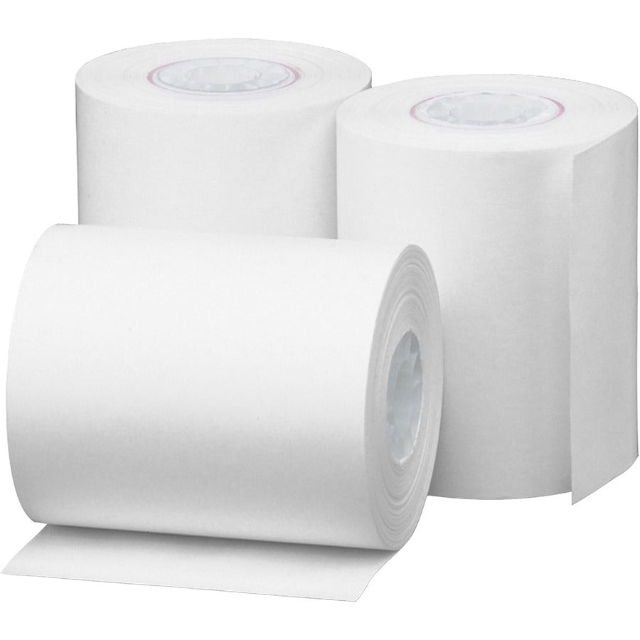 Business Source Thermal Paper - 2 1/4" x 85 ft - 48 g/m², Grammage - Smooth - White - 1 Pack