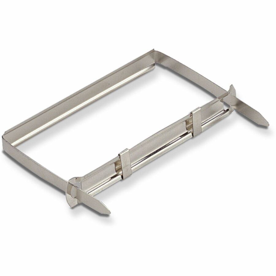 Business Source Complete 2-3/4" Prong Fastener Set - for Paper - Corrosion Resistant - Silver - Steel - 50 / Box