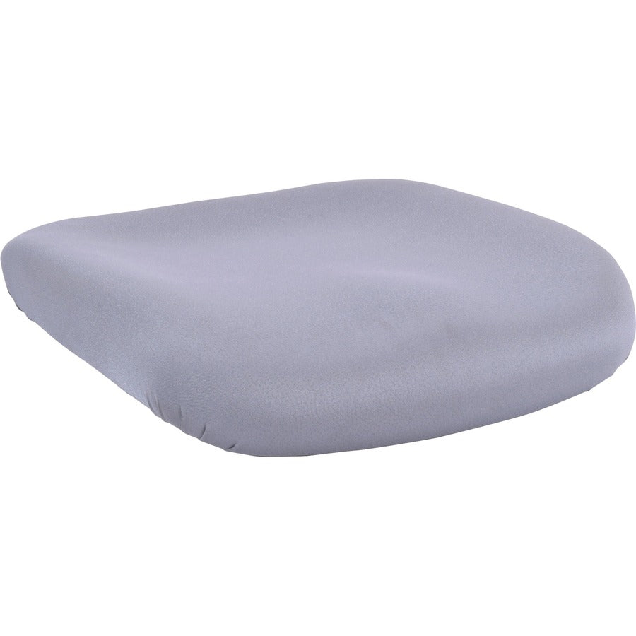Lorell Padded Seat Cushion for Conjure Executive Mid/High-back Chair Frame - Gray - Fabric - 1 Each