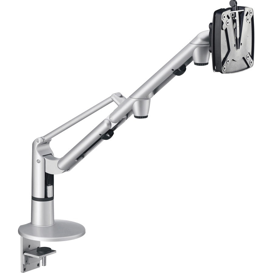 Novus LiftTEC 930+2089+000 Mounting Arm for Monitor - Silver, Black - 28" Screen Support - 17 lb Load Capacity - 75 x 100 - Aluminum, Steel, Plastic - 1 Carton