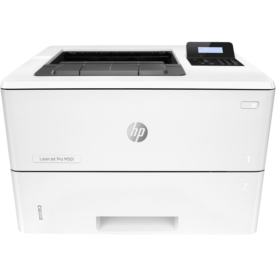 HP LaserJet Pro M501 M501dn Desktop Laser Printer - Monochrome - 43 ppm Mono - 4800 x 600 dpi Print - Automatic Duplex Print - 650 Sheets Input - Ethernet - 100000 Pages Duty Cycle - Plain Paper Print - USB
